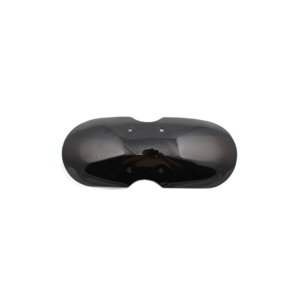 (Bright ) Motorcycle Short Front Fender Splash Mudguard Fairing Chopper Bobber For Black 8902774224526