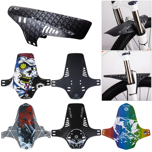 (type 3) 1 Set 2021 3D Graffiti Printing Pattern Mountain Bike Fixed Mud Guard 1