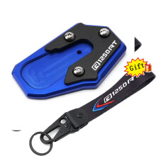 (Blue-R1250RT) For BMW R1250 RT R 1250 RT R 1200RT Keyring Motorcycle Side Stand Enlarge