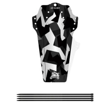 (Lightning style) Bicycle Fenders Carbon Fiber Color Front/Rear Tire Wheel Universal Mudguard