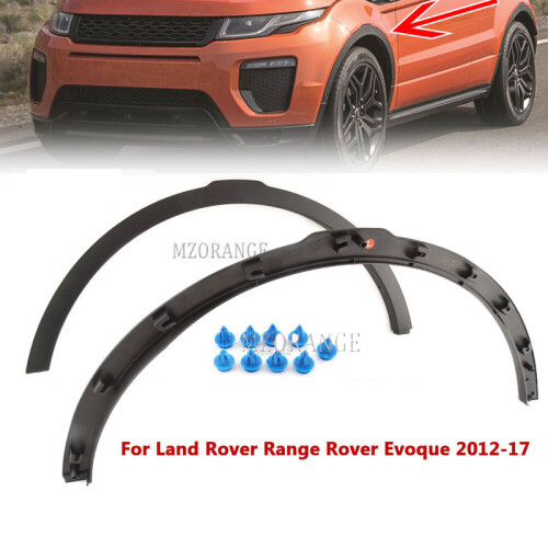 (left) For Range Rover Evoque 2012-2017 Front Car Wheel Arch Moulding Fender 1