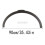 (left) For Range Rover Evoque 2012-2017 Front Car Wheel Arch Moulding Fender 5