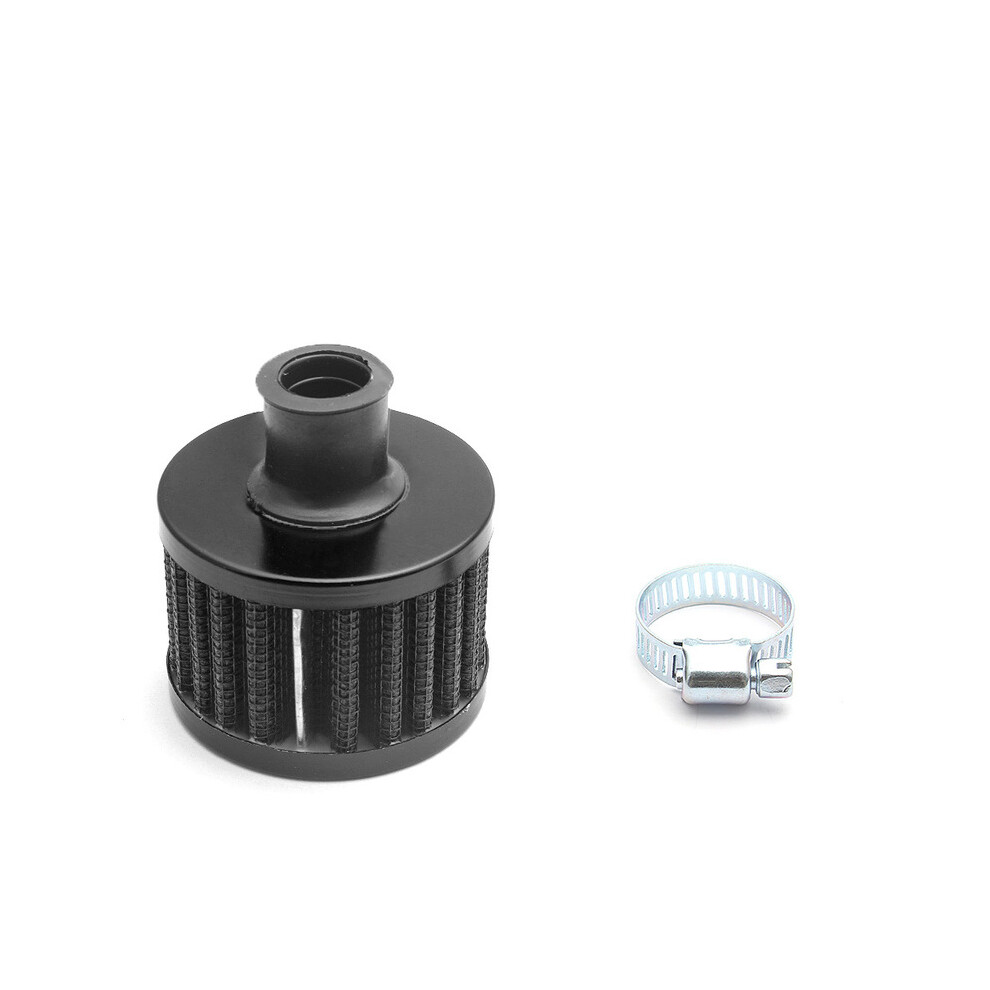(Black) Universal Motorcycle Air Filter Element Auto Mushroom Head Pod Cleaner Black 8902774017227