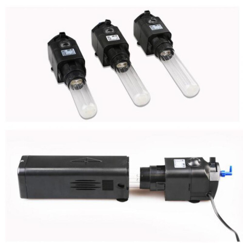 (JUP01- 9W, EU Plug) Aquarium Internal UV Sterilizer Lamp Pump for Filter Water Circulating 2