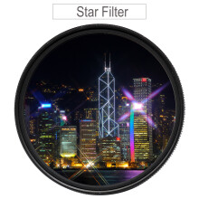 (77mm) Star Filter 37 40.5 43 46 49 52 55 58 62mm 67mm 72mm 77mm 82 6-Point Star