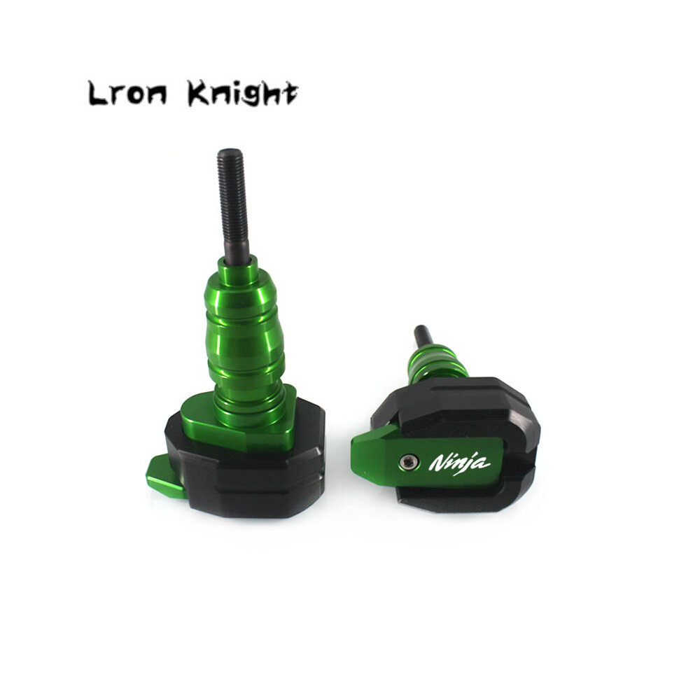 (Ninja ) For Kawasaki Ninja Zx-6R Zx6r Zx 6R 2013-2017 Motorcycle Cnc Falling Protection Green 8902774023501