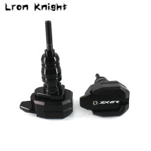 (Zx-6R Black) For KAWASAKI NINJA ZX-6R ZX6R ZX 6R 2013-2017 Motorcycle CNC Falling Protection