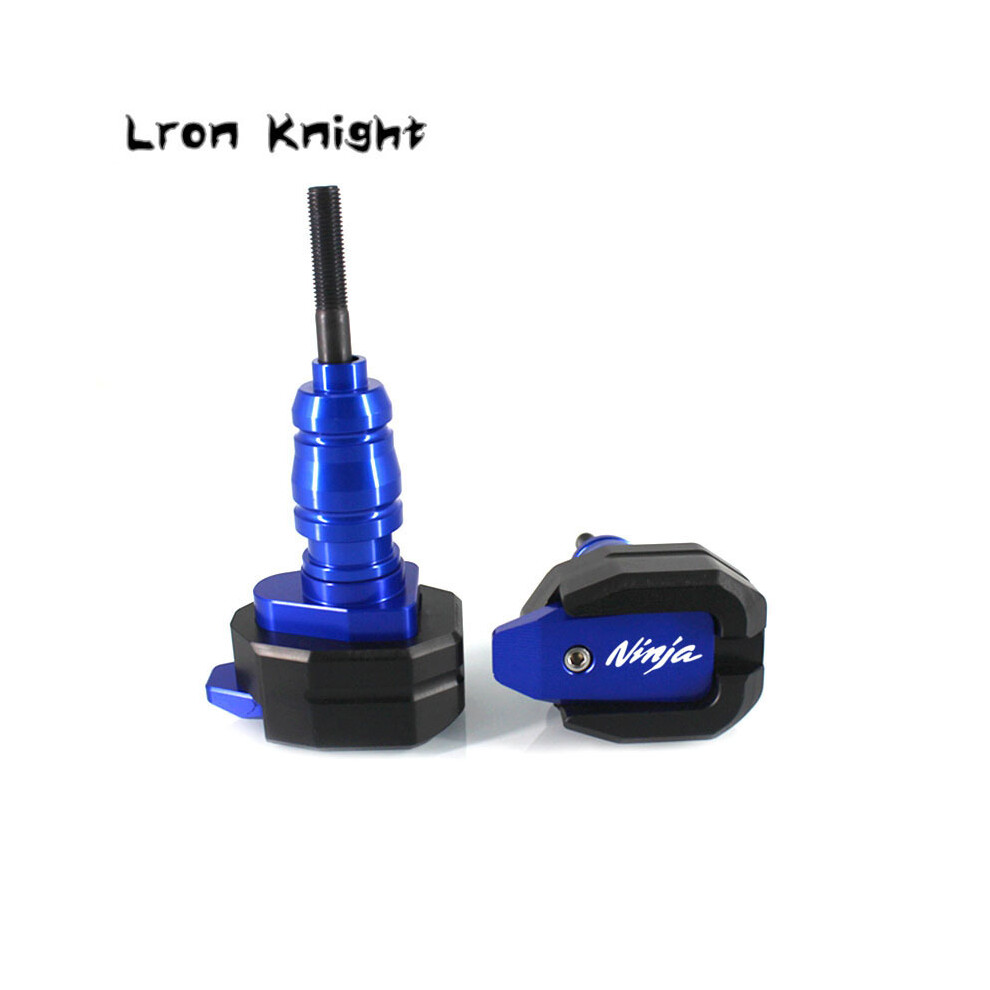 (Ninja ) For Kawasaki Ninja Zx-6R Zx6r Zx 6R 2013-2017 Motorcycle Cnc Falling Protection Blue 8902774023594