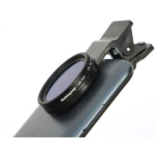 (Kaleidoscope FX) 37mm 52mm Phone Lens Filter for Smartphone Nd Variable Filter ND2-400