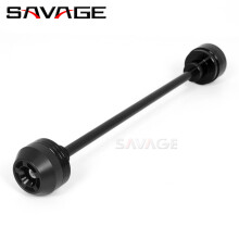 (Front Black 1pc, China) For YAMAHA MT07 FZ07 XSR700 Front Rear Wheel Axle Fork Crash Slider FZ