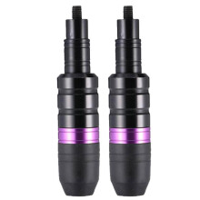 (Purple) 1PAIR 8mm Motorcycle Anti Falling Rod Scooter Motorbike CNC Aluminum Engine