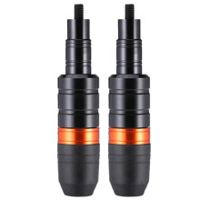 (Orange) 1PAIR 8mm Motorcycle Anti Falling Rod Scooter Motorbike CNC Aluminum Engine