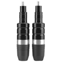 (Silver) 1PAIR 8mm Motorcycle Anti Falling Rod Scooter Motorbike CNC Aluminum Engine