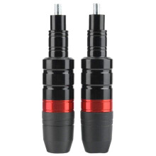 (Red) 1PAIR 8mm Motorcycle Anti Falling Rod Scooter Motorbike CNC Aluminum Engine