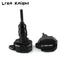 (Black) For KAWASAKI NINJA ZX-10R ZX10R ZX 10R Motorcycle CNC Falling Protection
