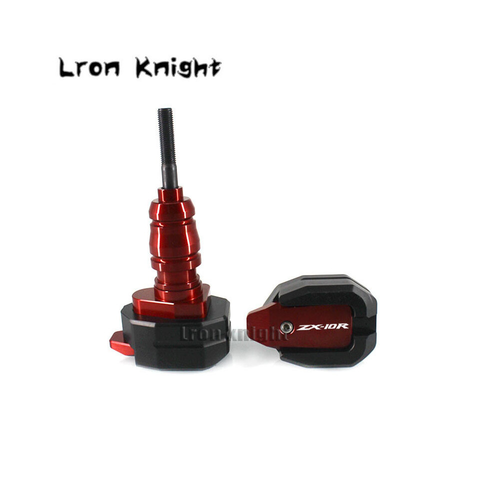 (Red) For Kawasaki Ninja Zx-10R Zx10r Zx 10R Motorcycle Cnc Falling Protection Red 8902774024904
