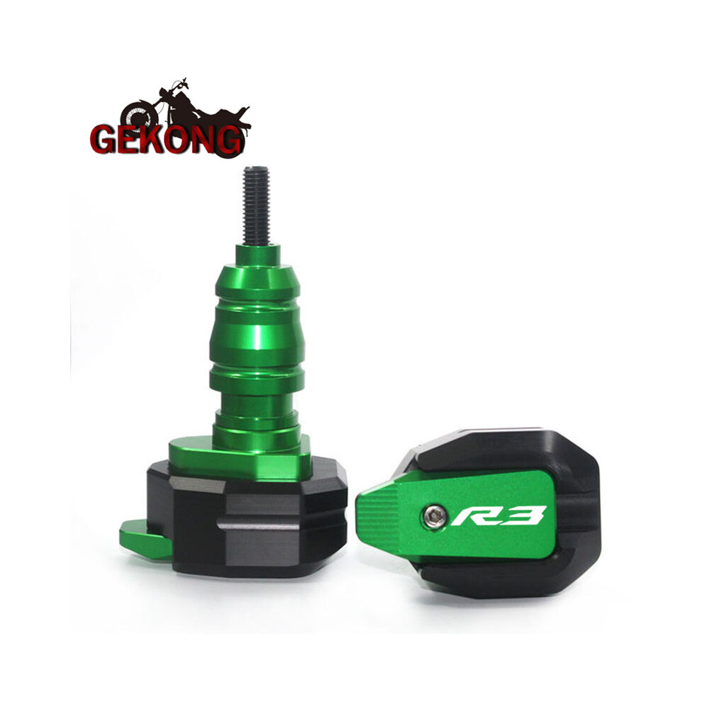 (Green) For Yamaha R3 Yzf-R3 Yzfr3 Yzf R3 2015-2019 Motorcycle Falling Protection Green 8902774026427