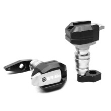(Silver ER-6N) For KAWASAKI ER-6N ER-6F ER6N ER6F ER 6N 6F Motorcycle CNC Falling Protection