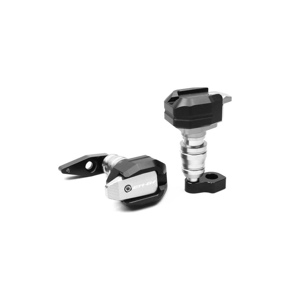 ( Er-6F) For Kawasaki Er-6N Er-6F Er6n Er6f Er 6N 6F Motorcycle Cnc Falling Protection Silver 8902774025154