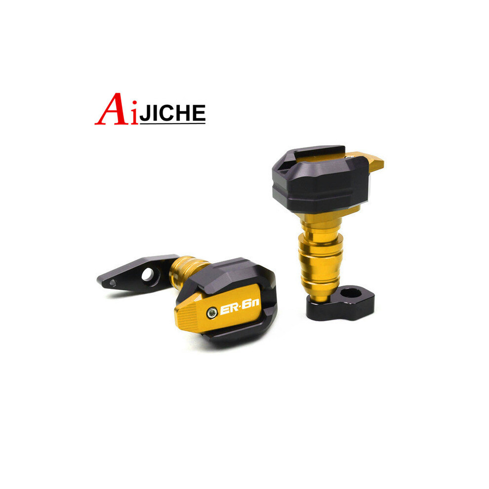 ( Er-6N) For Kawasaki Er-6N Er-6F Er6n Er6f Er 6N 6F Motorcycle Cnc Falling Protection Gold 8902774025208