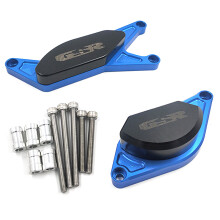 (Blue GSR LOGO, China) For SUZUKI GSR600 GSR400 06-12 GSR750 12-16 GSR 400 600 750 CNC POM Engine