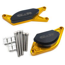 (Gold GSR LOGO, China) For SUZUKI GSR600 GSR400 06-12 GSR750 12-16 GSR 400 600 750 CNC POM Engine