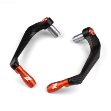 (Orange) For Kawasaki Z1000 Z250 Z750 Z400 Z900 Z650 Z800 Motorcycle Lever Guards