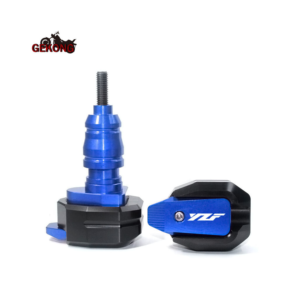 (Blue) Logo Yzf Fit For Yamaha Yzf-R3 Yzf-R25 Yzf R3 Yzf R25 Falling Protection Blue 8902774027394