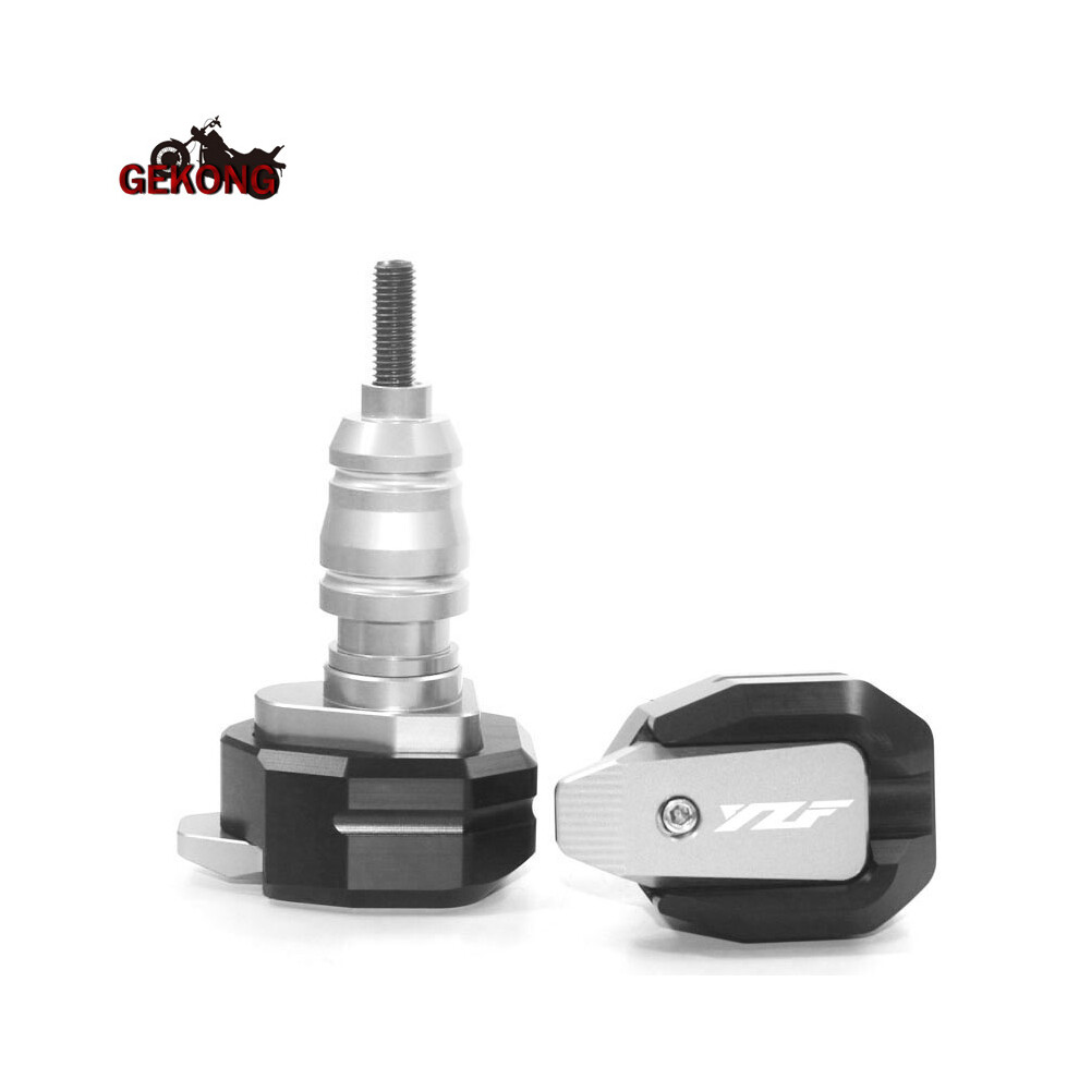 (Silver) Logo Yzf Fit For Yamaha Yzf-R3 Yzf-R25 Yzf R3 Yzf R25 Falling Protection Silver 8902774027363