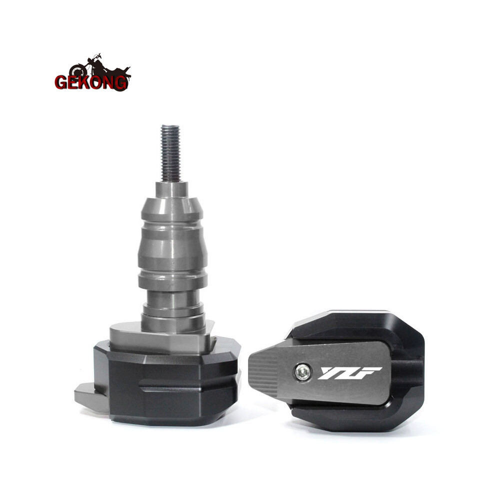 (Titanium) Logo Yzf Fit For Yamaha Yzf-R3 Yzf-R25 Yzf R3 Yzf R25 Falling Protection Black/Green/Gold 8902774027400