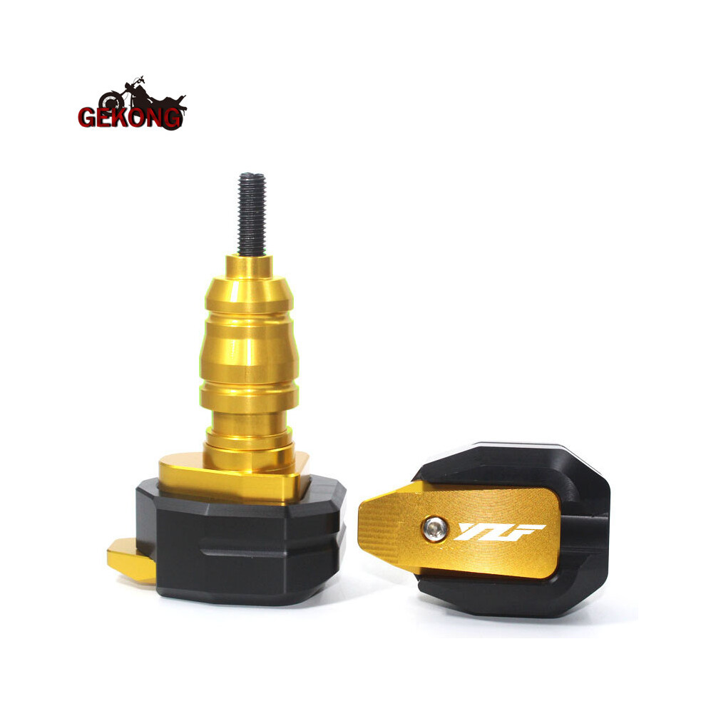 (Gold) Logo Yzf Fit For Yamaha Yzf-R3 Yzf-R25 Yzf R3 Yzf R25 Falling Protection Gold 8902774027349