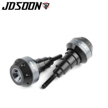 (TITANIUM) With logo Motorcycle Frame Crash Pad Engine Stator Sliders Protector For