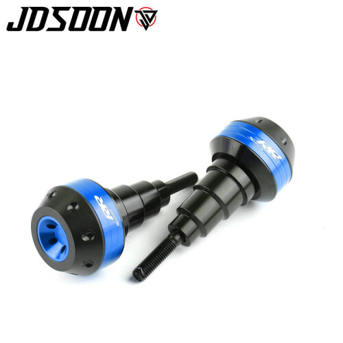 (Gold) With logo Motorcycle Frame Crash Pad Engine Stator Sliders Protector For 2