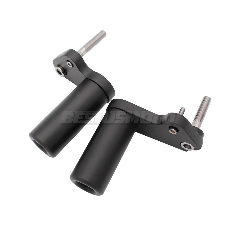 (Black) Motorcycle No Cut Frame Sliders Crash Falling Protector For Yamaha Yzf-R1 Black 8902774030820