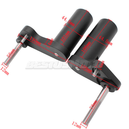 (Carbon) Motorcycle No Cut Frame Sliders Crash Falling Protector For Yamaha YZF-R1 2