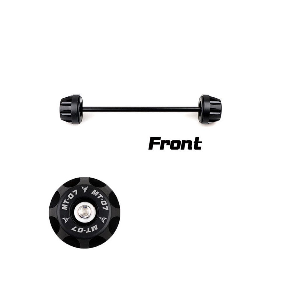 (Mt-07 Front) Rear Front Axle Fork Crash Slider For Yamaha Mt-07 Fz07 2014-2022 Mt09 8902774030929