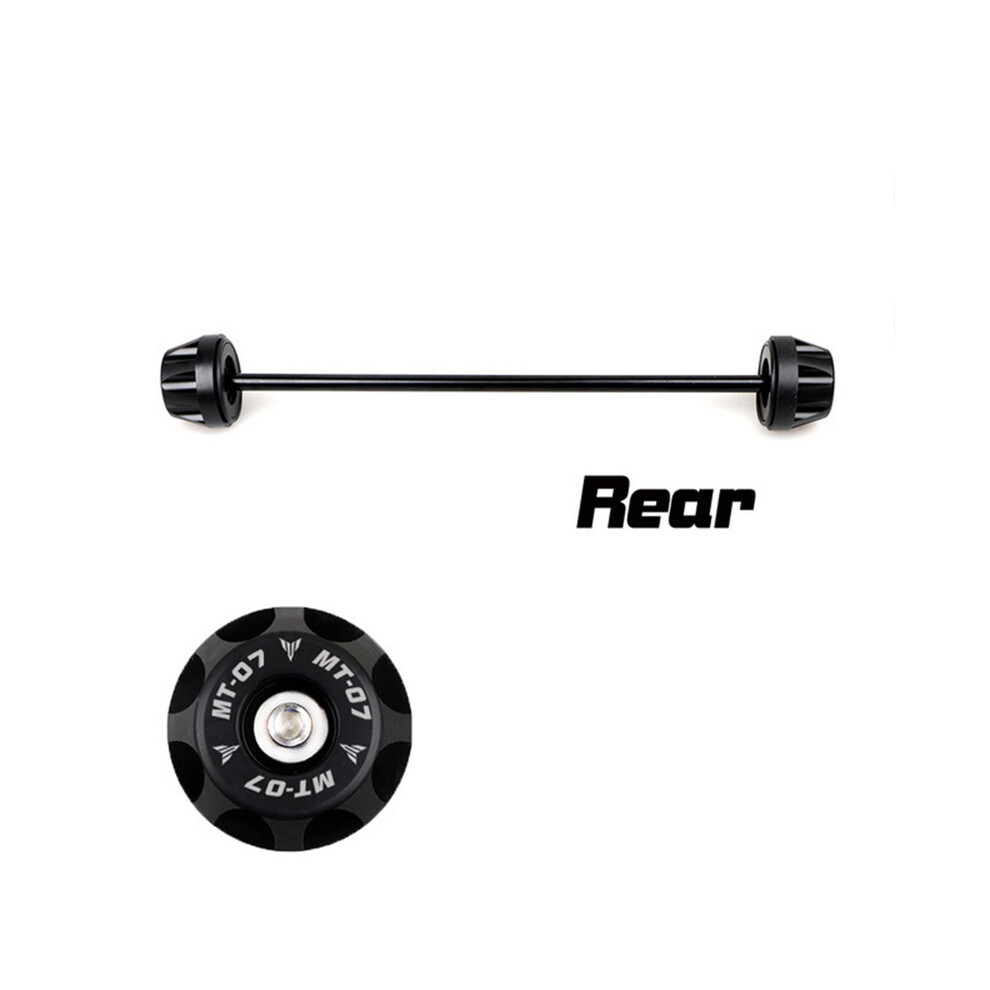 (Mt-07 Rear) Rear Front Axle Fork Crash Slider For Yamaha Mt-07 Fz07 2014-2022 Mt09 8902774030899