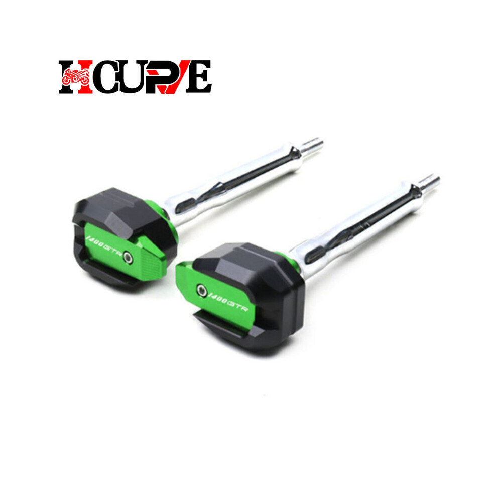 (Gtr1400 ) Cnc Falling Protection Frame Slider Fairing Guard Crash Protector For Green 8902774030301