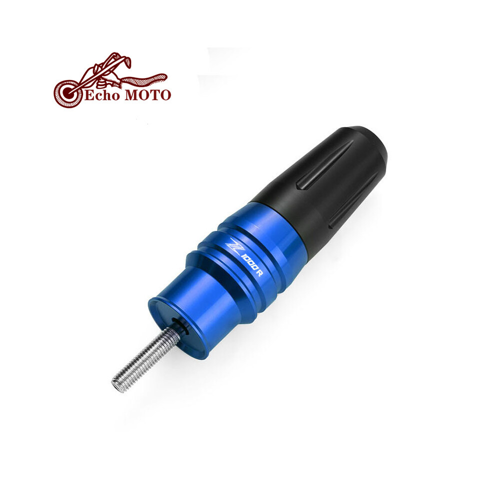 (Z100r ) Motorcycle Cnc Crash Pads Exhaust Sliders Crash Protector For Kawasaki Blue 8902774031827