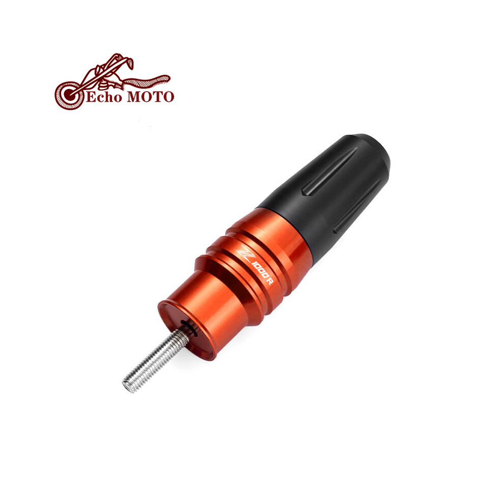 (Z100r ) Motorcycle Cnc Crash Pads Exhaust Sliders Crash Protector For Kawasaki Orange 8902774031995
