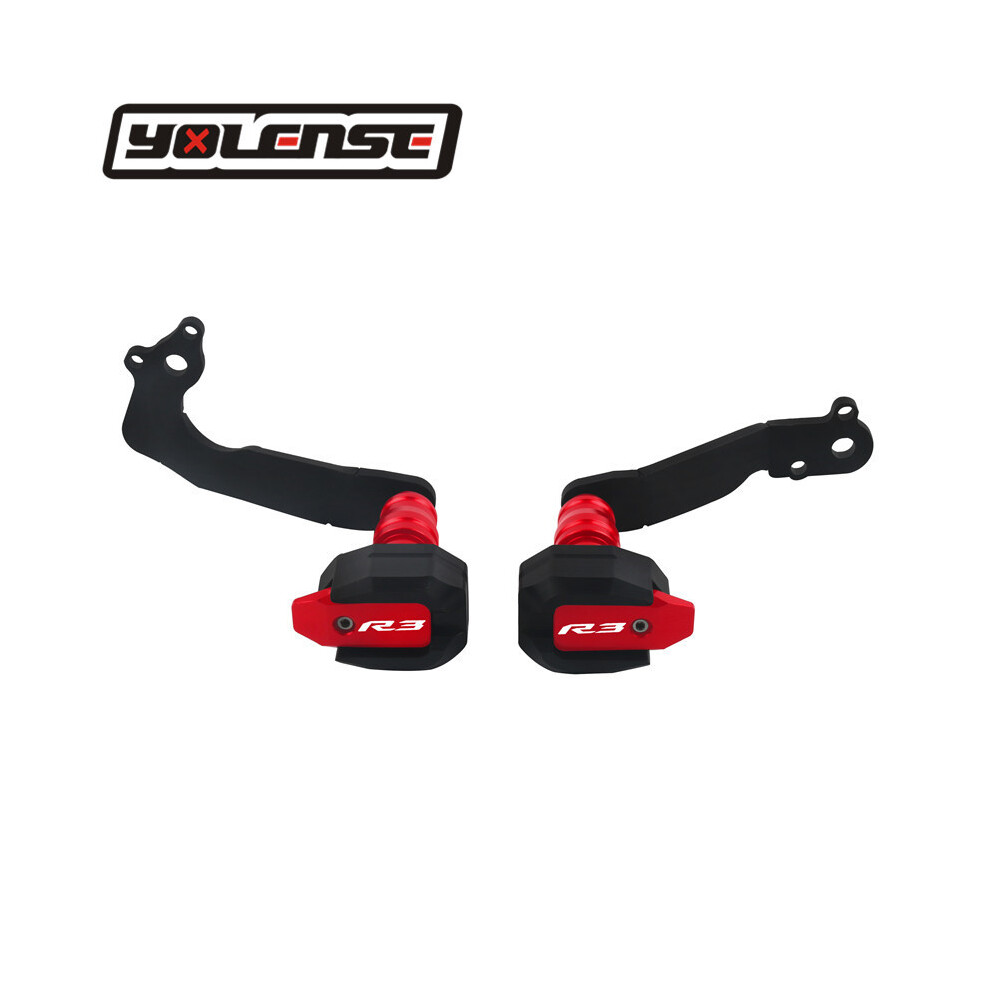 (-T) For Yamaha Yzfr3 Yzf-R3 Yzf R3 2019-2022 Motorcycle Falling Protection Red 8902774033340