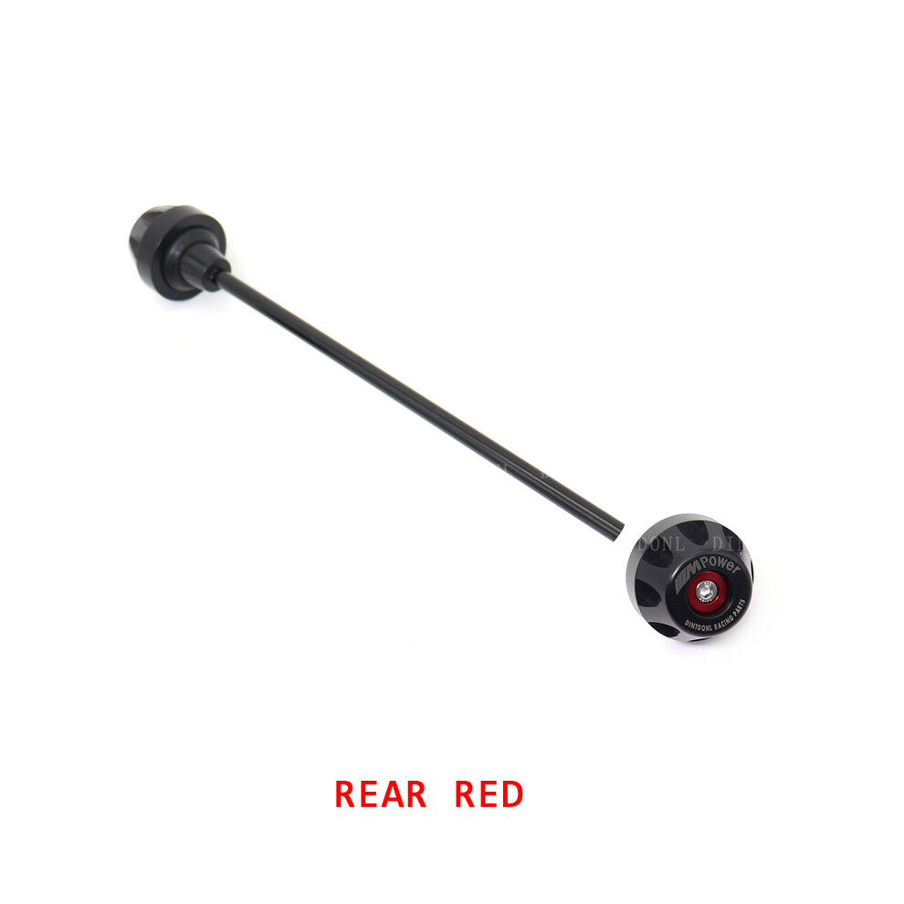 (Rear ) Rear Front Axle Fork Crash Slider For Bmw S1000rr S1000r S1000xr 2019-2023 Red 8902774033708