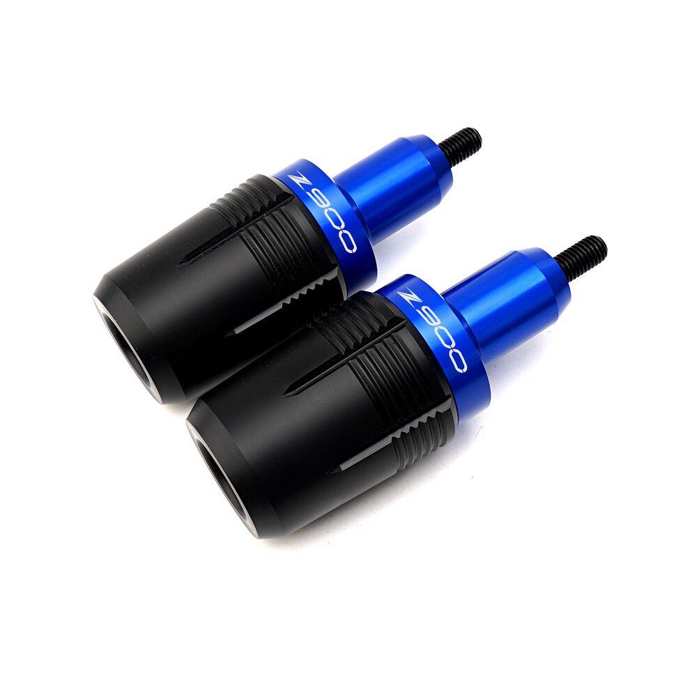 (Blue) 2Pcs Motorcycle Frame Sliders Crash Protector For Kawasaki Z900 Z900 Z900se Blue 8902774036600