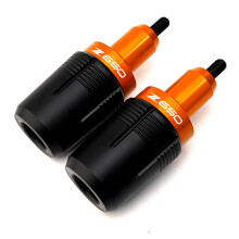 (1 pair Orange) For Kawasaki Z650 Z 650 Z650RS ABS 2017-2023 Accessories 2021 2022 Motorcycle