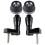 (Black) For 2013 2014 BMW HP4 Frame Sliders Fairing Crash Pads Falling Protectors 3