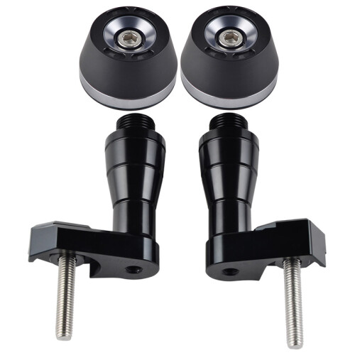(Black) For 2013 2014 BMW HP4 Frame Sliders Fairing Crash Pads Falling Protectors 2