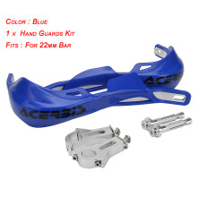 (blue 22mm) 22 28mm Hand Guard Handguard Protector For Yamaha KTM EXC SXF KLX KXF