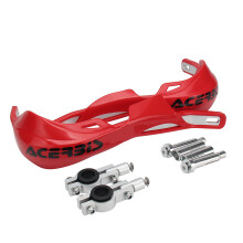 (Universal red) 22 28mm Hand Guard Handguard Protector For Yamaha KTM EXC SXF KLX KXF