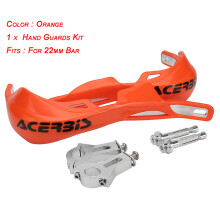 (orange 22mm) 22 28mm Hand Guard Handguard Protector For Yamaha KTM EXC SXF KLX KXF