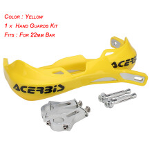 (yellow 22mm) 22 28mm Hand Guard Handguard Protector For Yamaha KTM EXC SXF KLX KXF